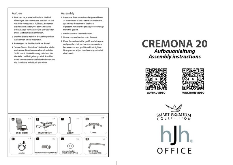 HJH office SMART PREMIUM CREMONA 20 User manual HJH office SMART PREMIUM CREMONA 20 User manual