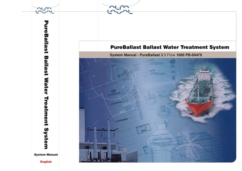 Alfalaval PureBallast 3.0 Flow 1000 System manual