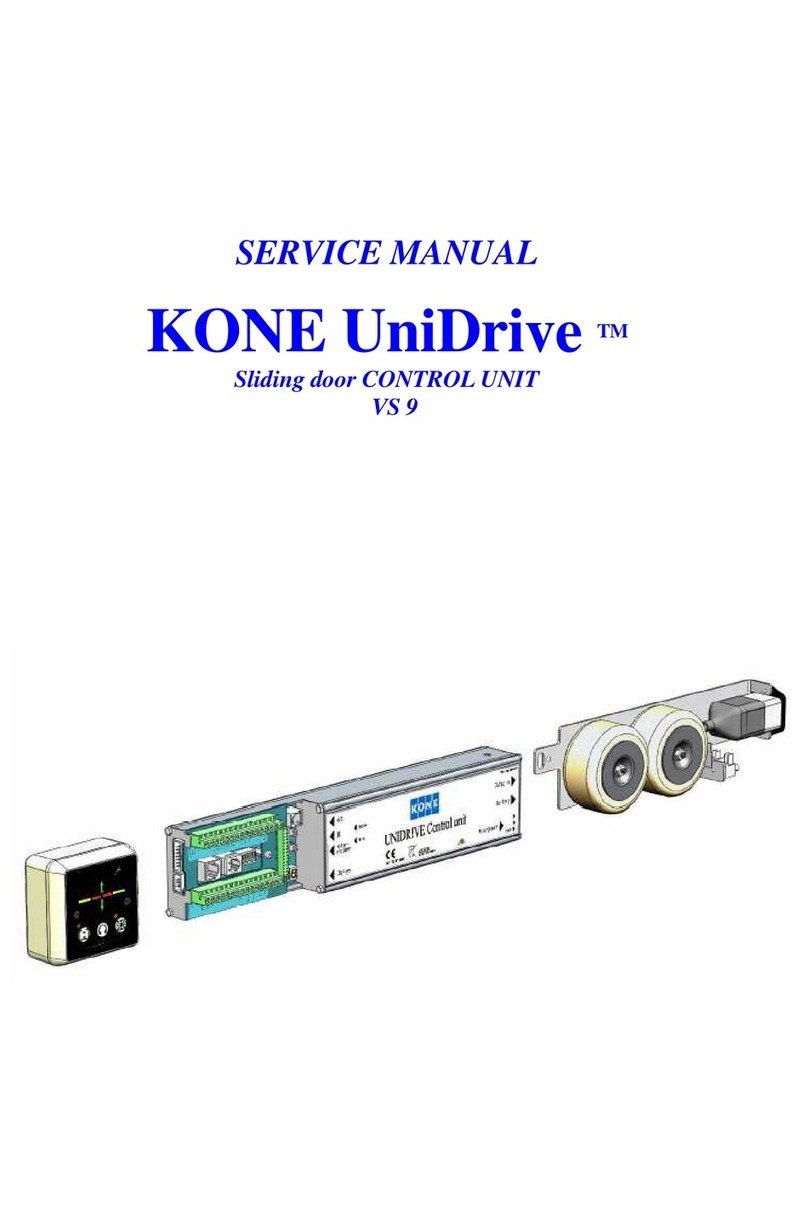 Kone UniDrive Service manual