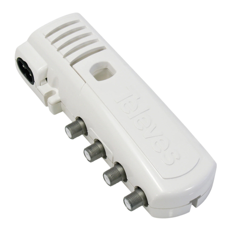 Televes 552280 User manual Televes 552280 User manual