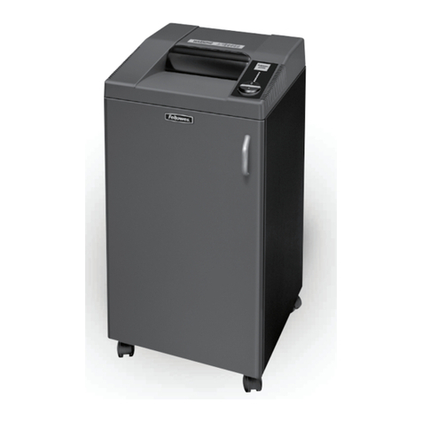 Fellowes Fortishred 3250HS User manual