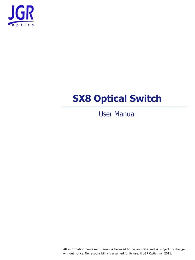 JGR sx8 user manual