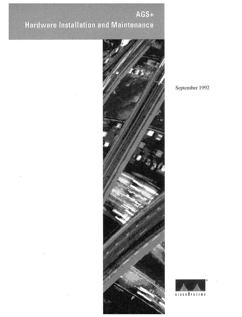Cisco AGS+ Instruction Manual