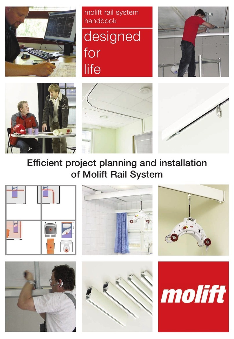 Molift Rail System Project planning and installation Molift Rail System Project planning and installation