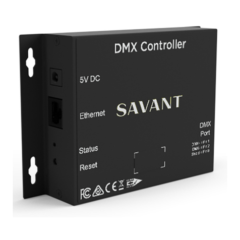 Savant LCB-DMX1 Quick reference guide