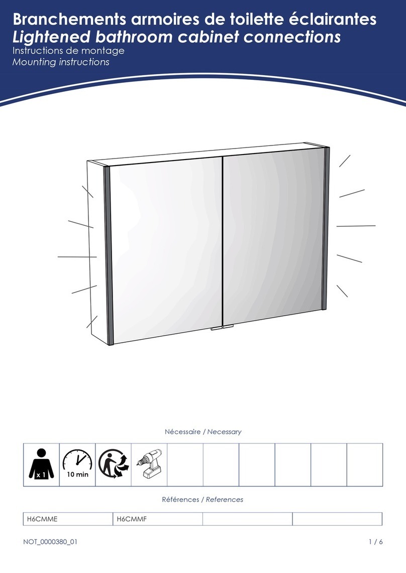 Mobalpa H6CMME Mounting instructions Mobalpa H6CMME Mounting instructions