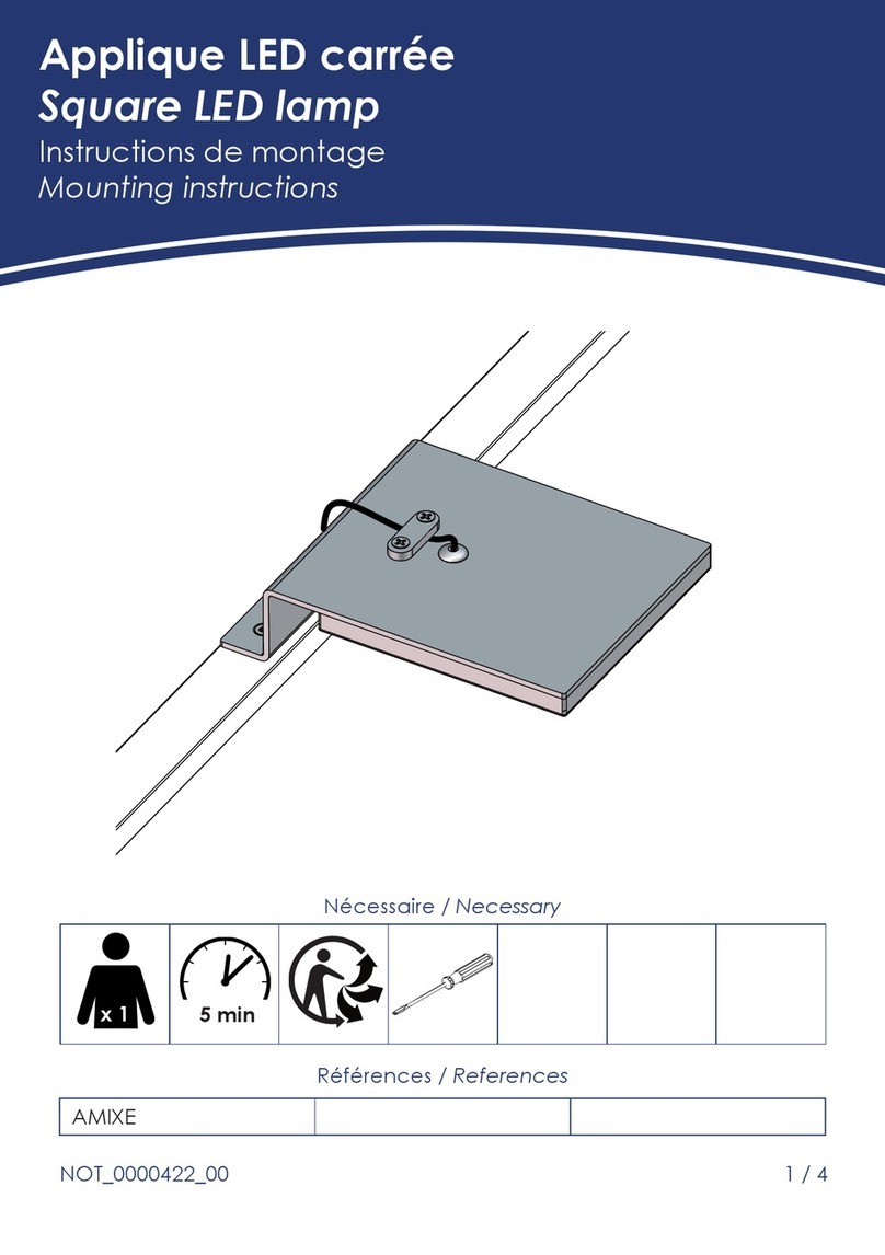 Mobalpa AMIXE Mounting instructions