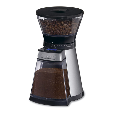 Cuisinart CBM-18NKR User manual Cuisinart CBM-18NKR User manual