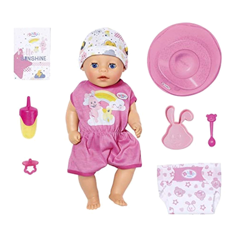 Zapf Creation BABY born Soft Touch Little Girl User manual