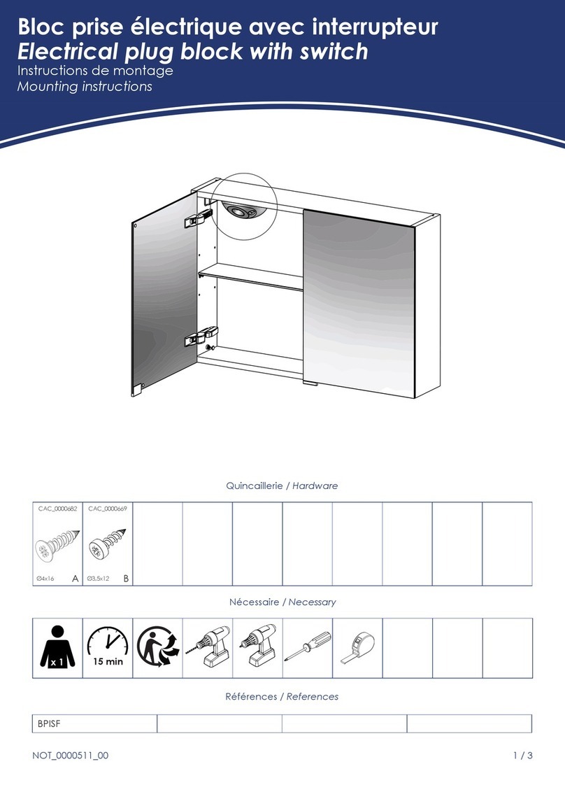 Mobalpa BPISF Mounting instructions