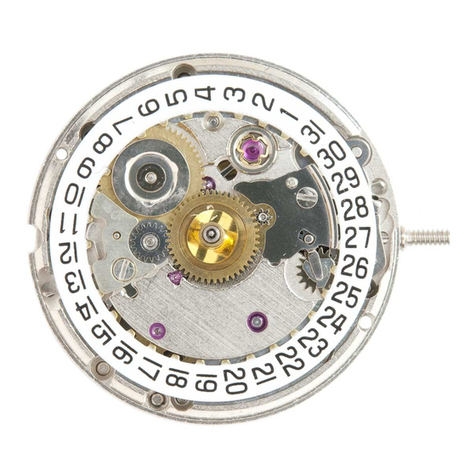 Swatch ETA 2671 Use and care manual
