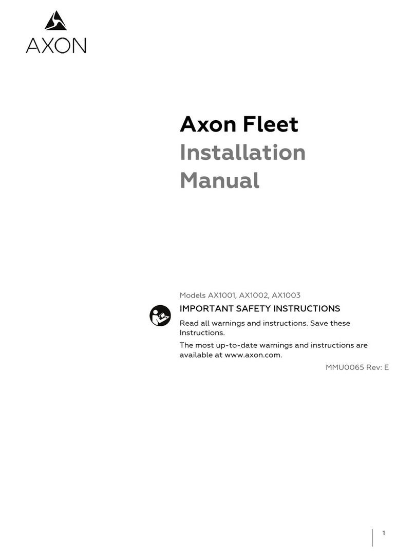 Axon Fleet User manual