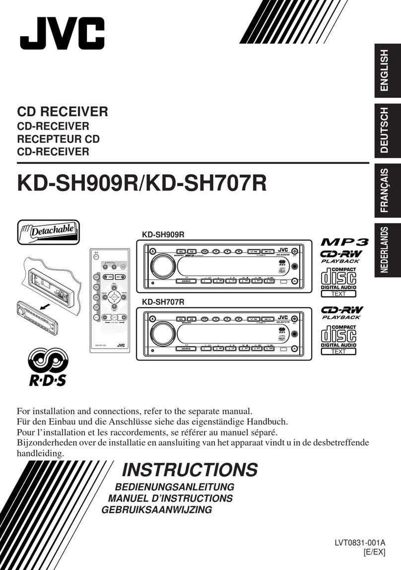 JVC KD-SH909R User manual