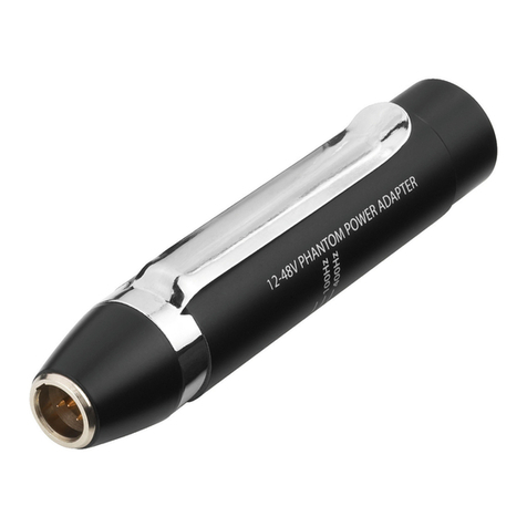 Monacor JTS MA-500 User manual