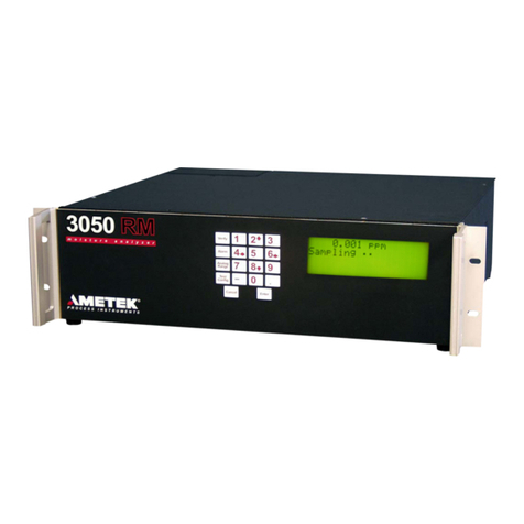 Ametek 3050-RM User manual