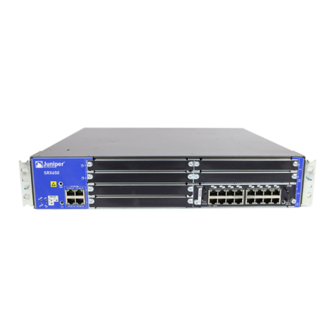 Juniper SRX650 Installation instructions