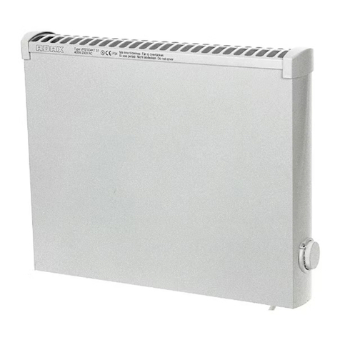 Adax VPS10 User manual