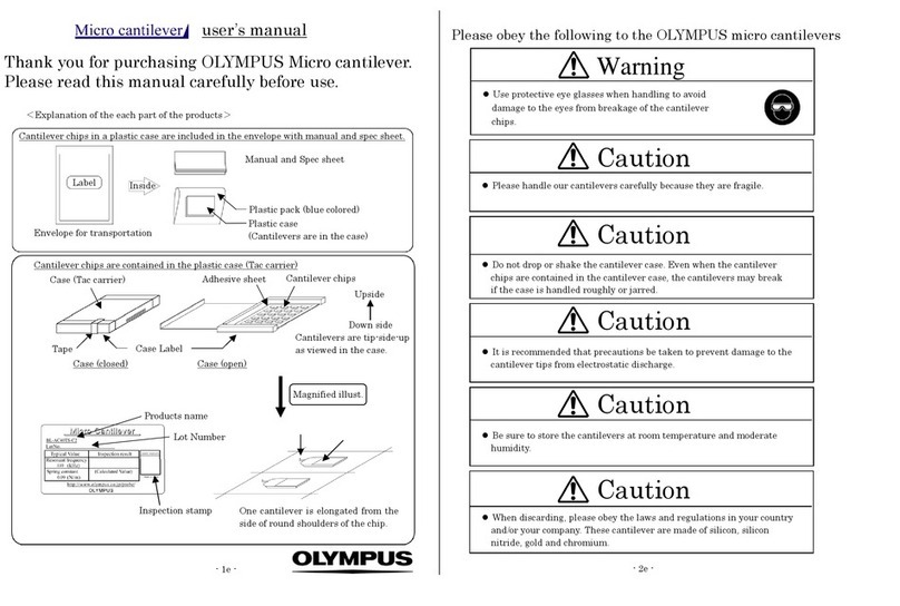 Olympus BioLever mini user manual