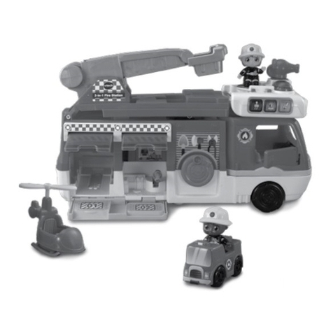 V-tech Toot-Toot Friends 2-in-1 Fire Station Assembly Instructions