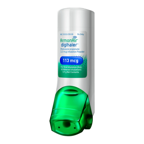 TEVA ARMONAIR DIGIHALER User manual