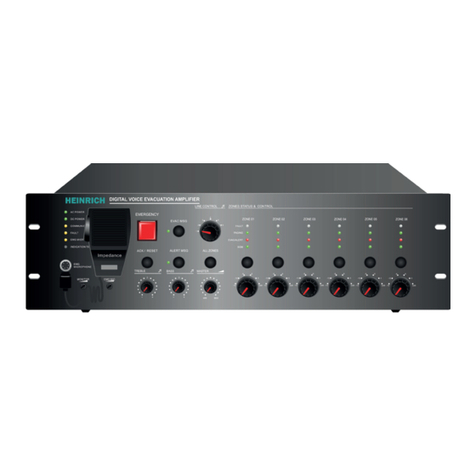 HEINRICH DVA8-500 Installation and operation manual