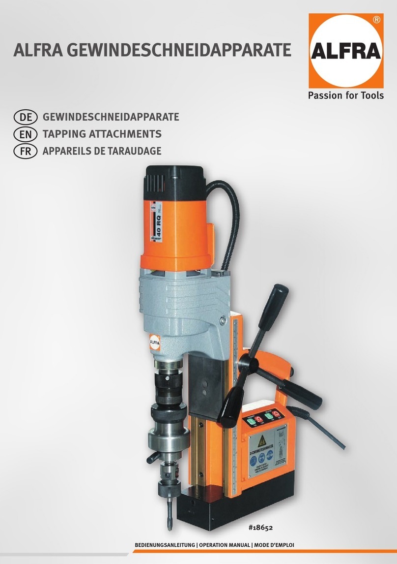 ALFRA 18652 User manual