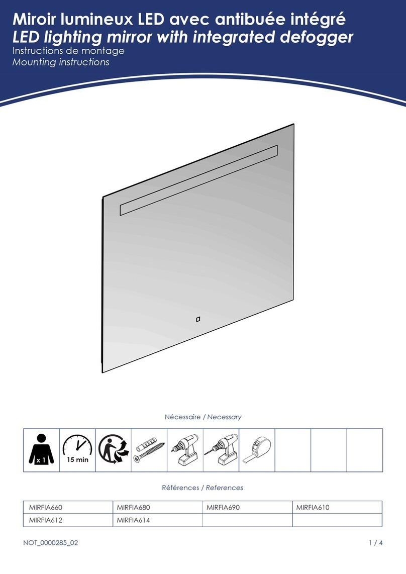 Mobalpa MIRFIA660 Mounting instructions