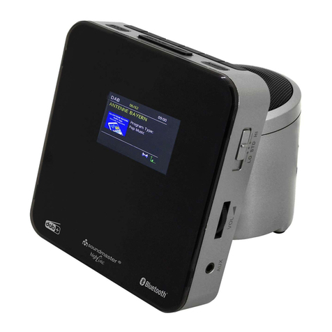 SOUNDMASTER UR260 User manual
