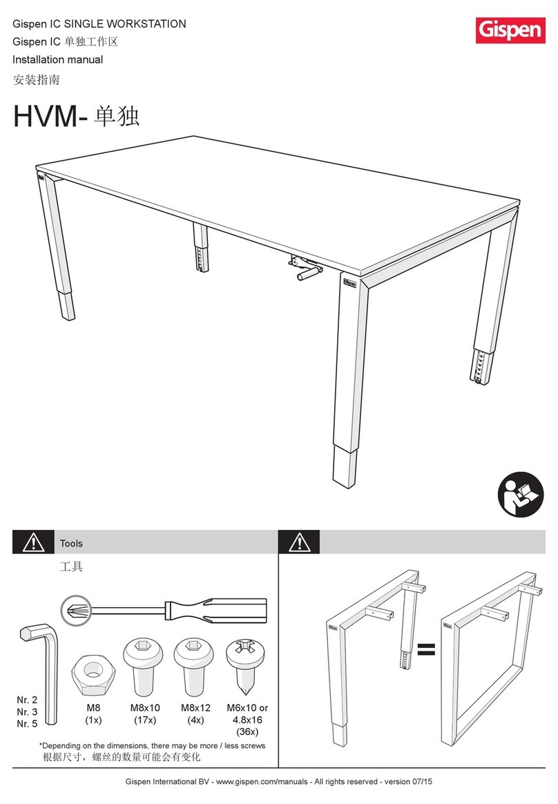 Gispen IC HVM Series installation manual