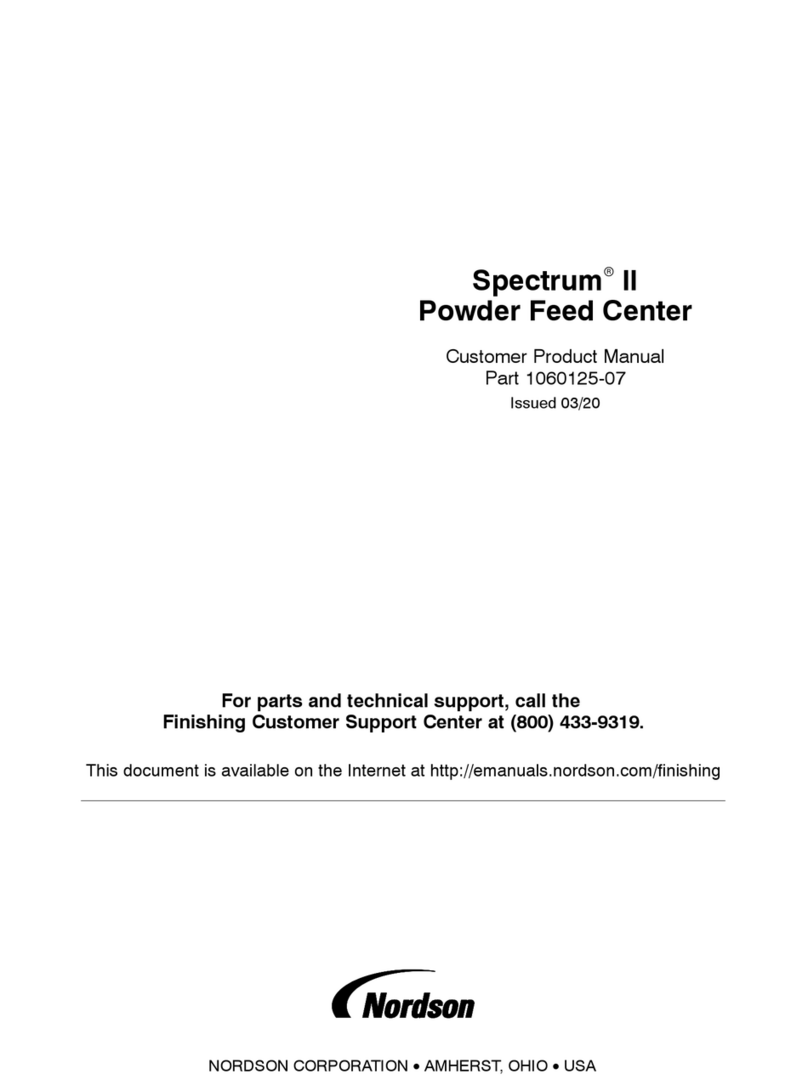 Nordson Spectrum II Customer product manual