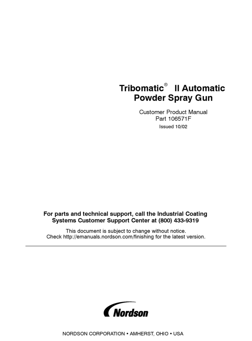 Nordson Tribomatic II Reference guide