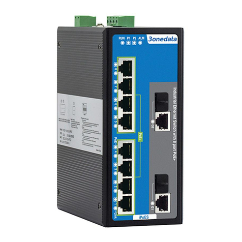 3One data IPS7110-2GC-8POE User manual