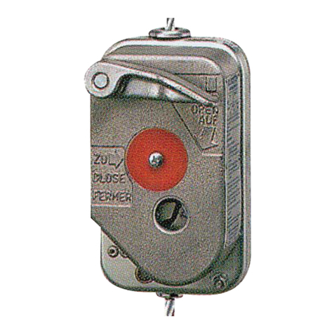 Tractel blocstop BSO 500 Series Assembly and operating instructions