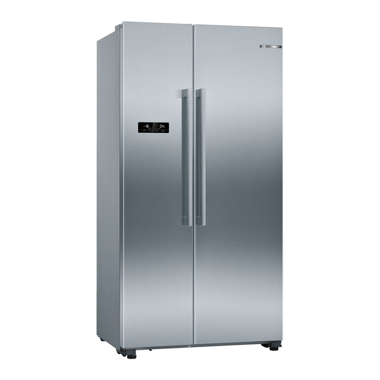 Bosch KAN Series Installation instructions and instructions for use