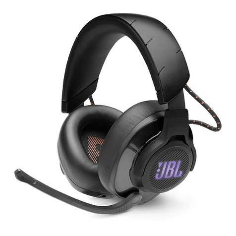 Harman JBL QUANTUM 600 quick start guide