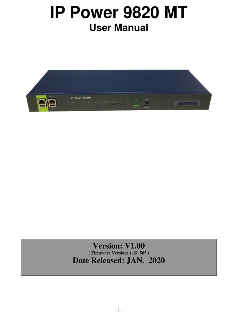 IP Power 9820 MT Series user manual