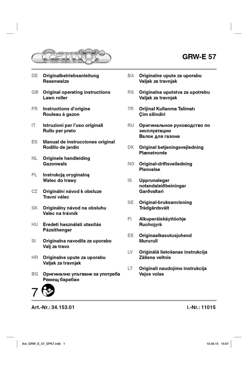 Gardol GRW-E 57 Original operating instructions