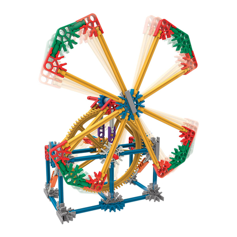 KNEX Education GONZO FOR GEARS manual