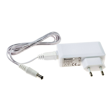 Dehner LED 12W-MM Series instruction manual