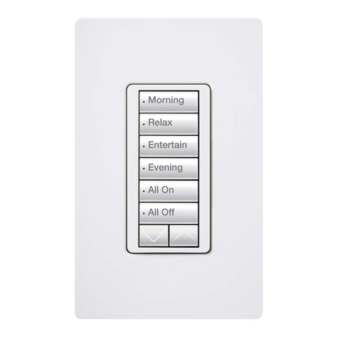 Lutron Electronics radioRA 2 RRD-W6BRL User manual