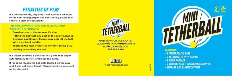 Buffalo MINI TETHERBALL User manual
