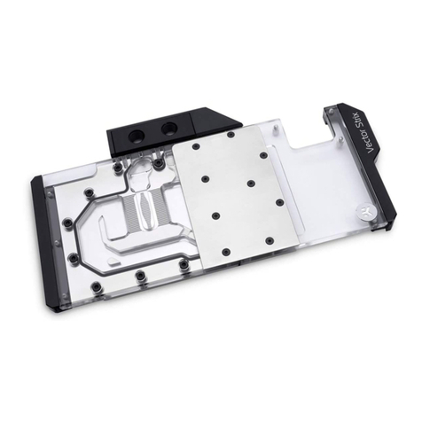 ekwb EK-FC Strix RTX 2080 Ti Backplate Classic User manual