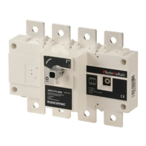 socomec SIRCO PV 26PV4010 User manual