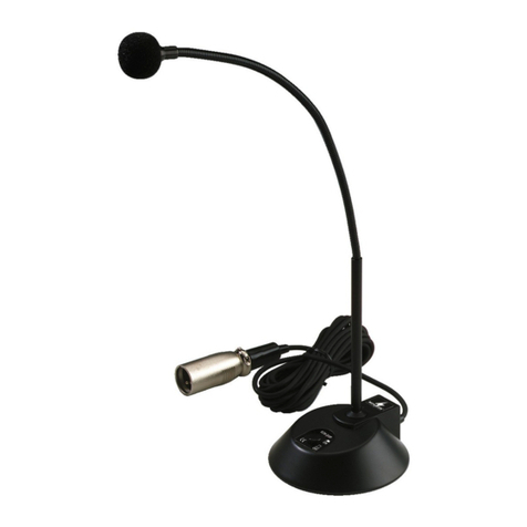 Monacor ECM-310P quick guide