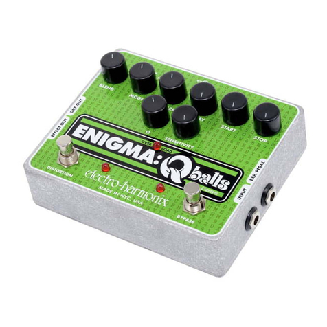 Electro-Harmonix XO ENIGMA: Q BALLS manual Electro-Harmonix XO ENIGMA: Q BALLS manual
