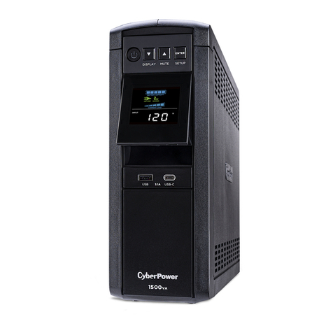 CyberPower GX1500U User manual