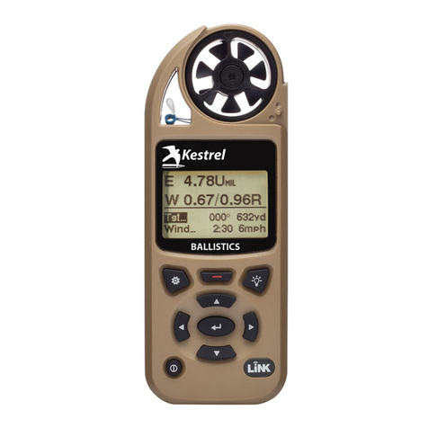 Kestrel Ballistics 5700 Getting started