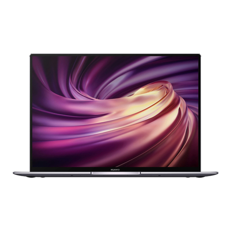 Huawei MateBook X Pro 2020 quick start guide