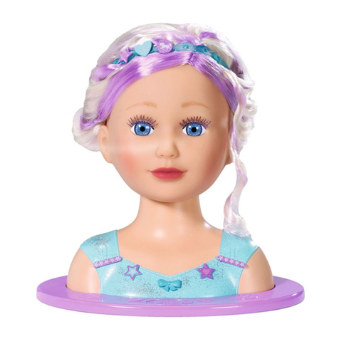 Zapf Creation BABY born Sister Styling Head manual