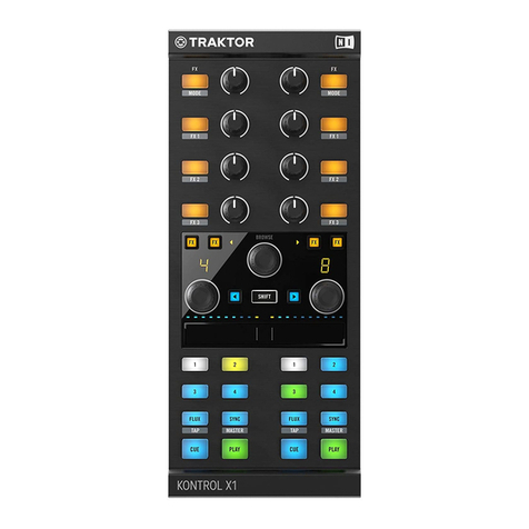 Native Instruments TRAKTOR KONTROL X1 User manual